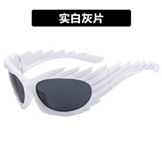 ( while  gray  Lens ) sunglassYk occdental style personalty wngs Sunglassesns trend sunglass woman