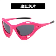 ( rose Red gray  Lens ) occdental style personalty sunglassY sunglass sport Sunglassesns