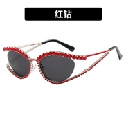 ( red )damond hollowY sunglass occdental stylens sunglass fashon personalty woman Sunglasses