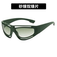 ( Lens )occdental styleY sport sunglass Outdoor sunglass personalty hollow Sunglasses