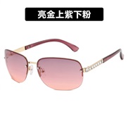 ( gold  purple  pink)damond Ellpse sunglassY occdental style personalty sunglassns Sunglasses woman