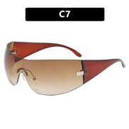 ( transparent tea  Gradual change tea ) sunglass sport sunglass fashon trend Sunglasses