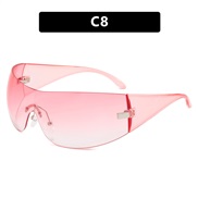 ( transparent pink pink) sunglass sport sunglass fashon trend Sunglasses