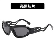 ( bright black gray  Lens ) sunglass man sunglassns occidental style personality Sunglasses