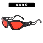 ( bright black red  Lens ) sunglass man sunglassns occdental style personalty Sunglasses