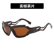 ( tea  Lens ) sunglass man sunglassns occdental style personalty Sunglasses