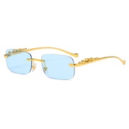 ( gold frame  Lens c) ornament sunglass color man woman retro Metal Sunglasses