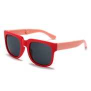 ( red  frame  pink)chldren sunglass man woman Korean style Sunglasses ant-ultravolet grl fashon
