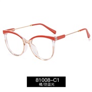 (C / blue ) Round frame Anti blue light candy colors spectacles