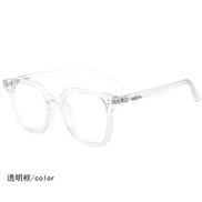 ( transparent frame )Ant blue lghtR fashon trend samll style Eyeglass frame
