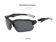 ( polarized light gray  Lens  while ) man polarzed lght sunglass Outdoor sport Sunglasses man ant-ultravolet