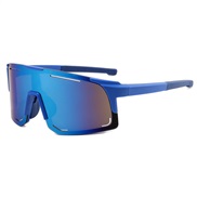 ( blue  frame  blue )Outdoor man woman Sunglasses occdental style sport sunglass bref