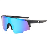 ( Black frame  blue ) Outdoor sport samll personality Sunglasses children sunglass