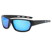 (  Black frame  blue ) lady Outdoor sport ant-ultravolet Sunglasses man style sunglass