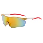 (  gold frame )occdental style man lady Outdoor sport Colorful Sunglasses personalty fashon sunglass