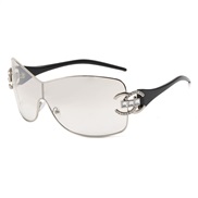 (  silver frame  Lens ) sunglass fashon Metal Sunglasses bref damond man woman style