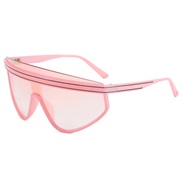 (  purple frame  pink) occdental style sport sunglass  man woman Colorful Sunglasses  personalty