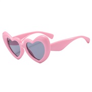 ( Pink)lady personalty heart-shaped sunglass fashon sunglass occdental style love Sunglasses