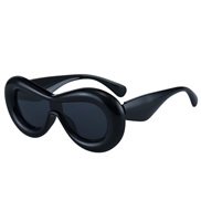 ( Black frame  Black grey  Lens )Y sunglass sunglass surface Sunglasses candy colorsns