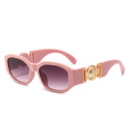 ( purple  gray  Lens )occdental style personalty sunglass samll Sunglasses trend sunglass