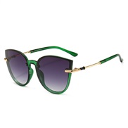 ( frame  gray  Lens ) cat sunglass occdental style personalty all-Purpose Sunglasses woman sunglass