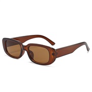 ( frame  tea  Lens )personalty samll sunglass occdental style all-Purpose lady Sunglasses sunglass