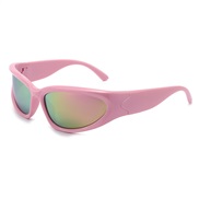 ( purple frame  pink Mercury )Y sunglass  sport Sunglasses woman