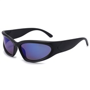 ( Black frame  blue  Mercury )Y sunglass  sport Sunglasses woman