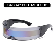 (C  Black frame  blue  Mercury ) sunglass  Sunglasses personalty occdental style sunglass