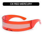 (C  red  frame  while  Mercury ) sunglass  Sunglasses personalty occdental style sunglass