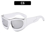 (C  silver frame  Mercury  Lens )Y personalty sunglass occdental style Sunglasses fashon trend sunglass