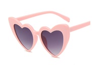 (C  purple frame  gray  Lens ) multcolor love sunglass  personalty Sunglasses occdental style sunglass