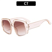 (C  champagne frame  tea  Lens )occdental style sunglass  fashon retro Sunglasses lady sunglass