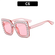(C  purple frame  light pink  Lens )chldrenblng sunglass fashon samll Sunglasses sunglass