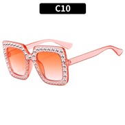 (C   pink red  Lens )chldrenblng sunglass fashon samll Sunglasses sunglass