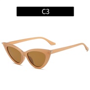 (C  tea )occdental style fashon cat sunglass  personaltyns Sunglasses sunglass