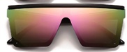 (C  Black frame  purple  Mercury )occdental style trend square sunglass man fashon Rce nal Sunglasses sunglass