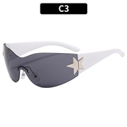 (C / while / gray )occdental styleY sunglass  Sunglasses