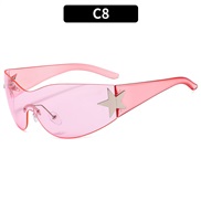 (C / pink/ pink)occdental styleY sunglass  Sunglasses