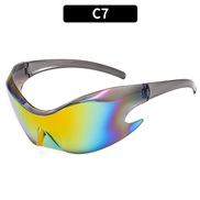(C  red  Mercury )occdental styleY sunglass Colorful fashon Sunglasses