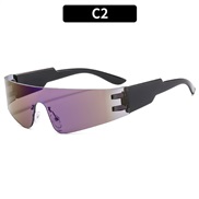 (C  Black frame  blue )occdental style sunglass Y sport Sunglasses hgh sunglass