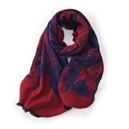 ( red)scarf woman imitate sheep velvet student warm Collar fashion all-Purpose shawl