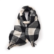 ( Navy blue) scarf woman Winter all-Purpose high medium long imitate sheep velvet warm thick shawl