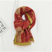 ( red)lovely cartoon child scarf man woman autumn Winter samll cotton Collar warm wind all-Purpose scarf