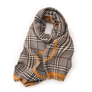 ( Orange)scarf shawl scarf long style wind Autumn and Winter thick