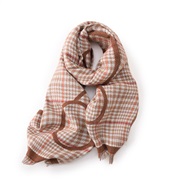 ( Dull red)scarf shawl scarf long style wind Autumn and Winter thick