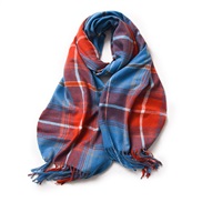 ( blue) scarf woman shawl autumn Winter warm all-Purpose imitate sheep velvet scarf