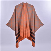 (130x150cm)( gray )Double surface four slit woman shawl brief fashion imitate sheep velvet more scarf shawl