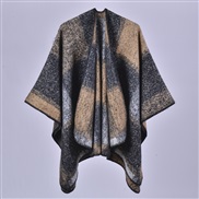 (128x150cm710G)( Gradual change black )new Autumn and Winter shawl occidental style brief imitate sheep velvet Double s