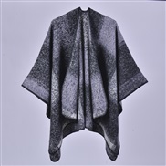 (128x150cm710G)( Gradual change Black grey )new Autumn and Winter shawl occidental style brief imitate sheep velvet Dou